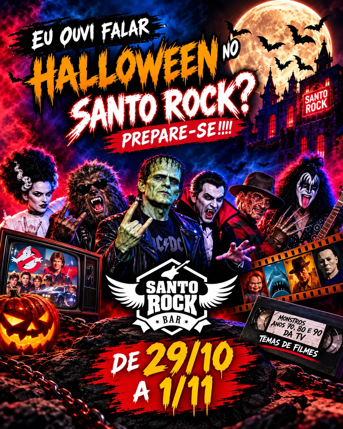 BANDA ROCK CITY (SEMANA HALLOWEEN)