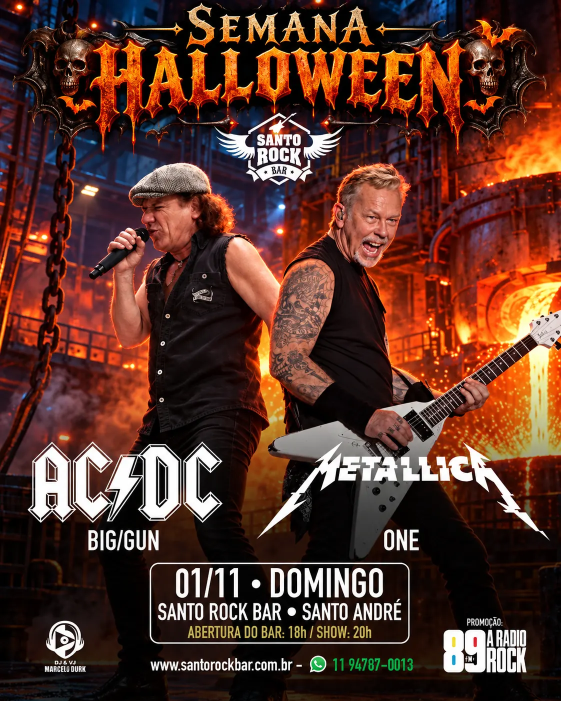 ACDC E METALLICA