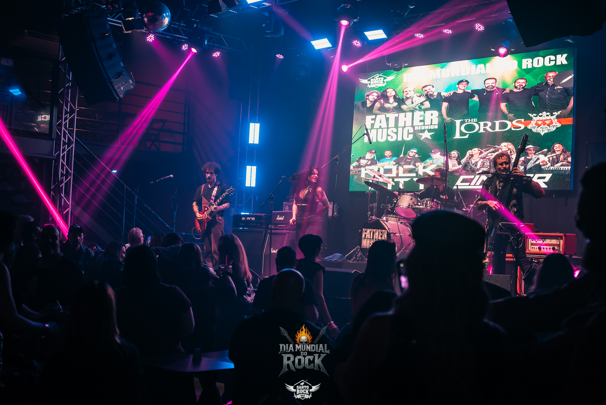 Dia Mundial do Rock / Cinner/ Rock City / The Lords / Father Music