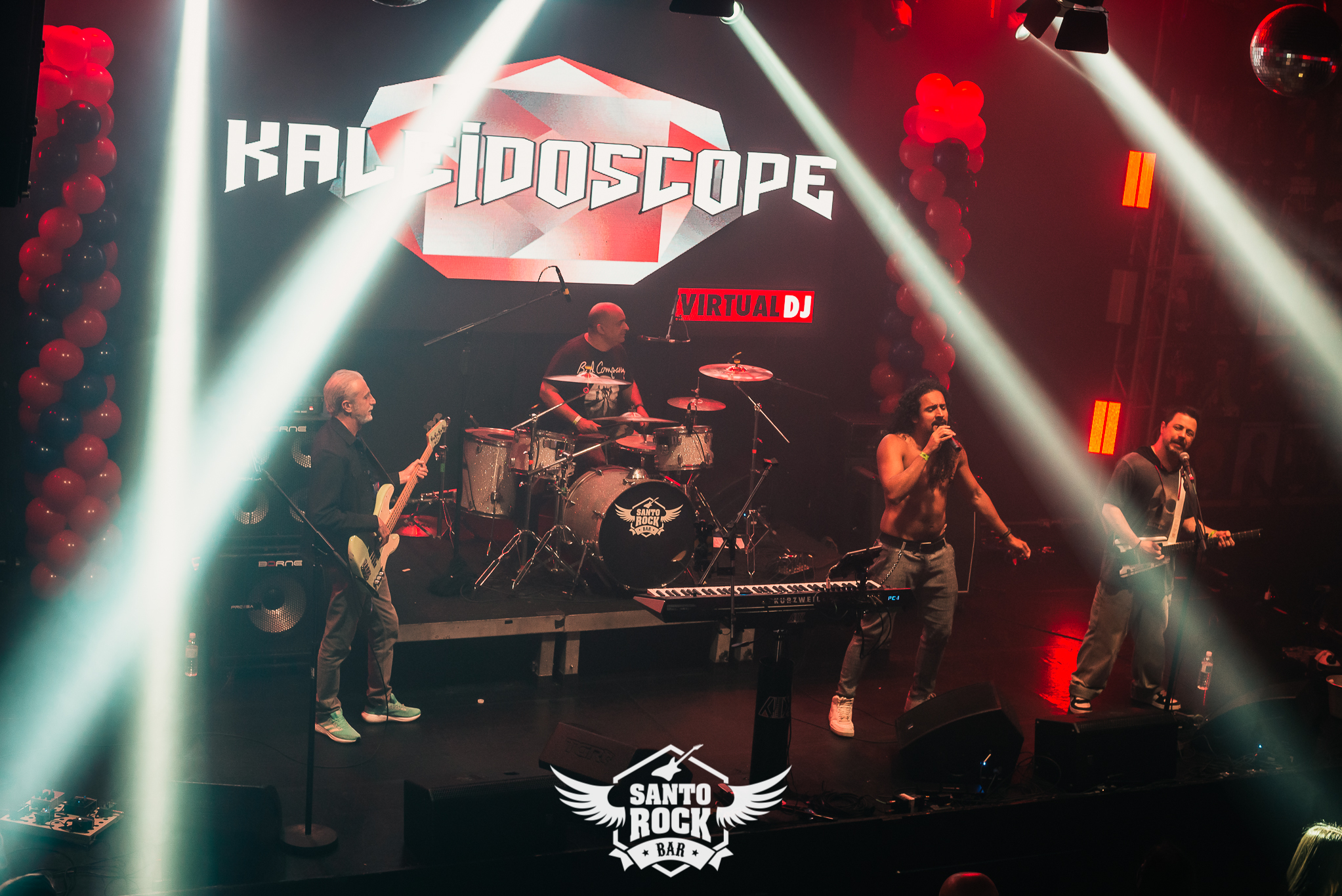 Santo Rock 9 anos: Kaleidoscope/ Cinner/The Lords