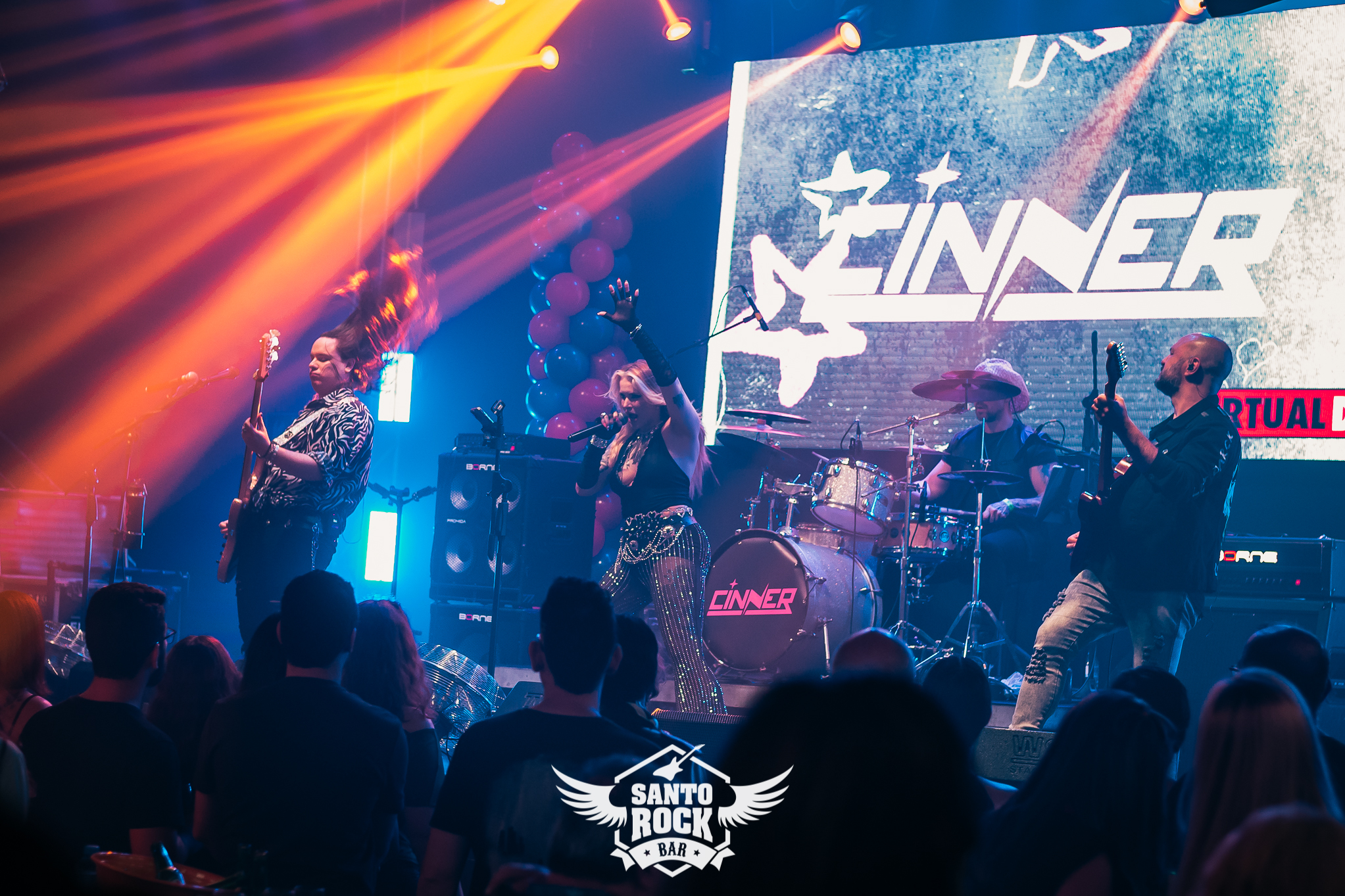 Santo Rock 9 anos: Kaleidoscope/ Cinner/The Lords